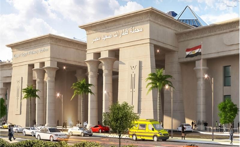Bashteel Train Station and commercial mall project in Egypt - MEP engineering design and infrastructure development