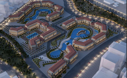 New Alamein City Egypt - modern urban development and infrastructure engineering projects